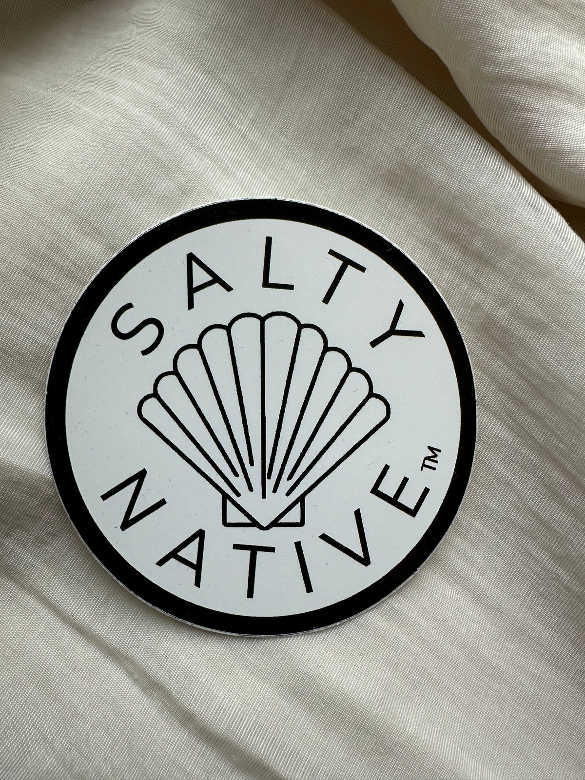 Salty Native Logo Sticker