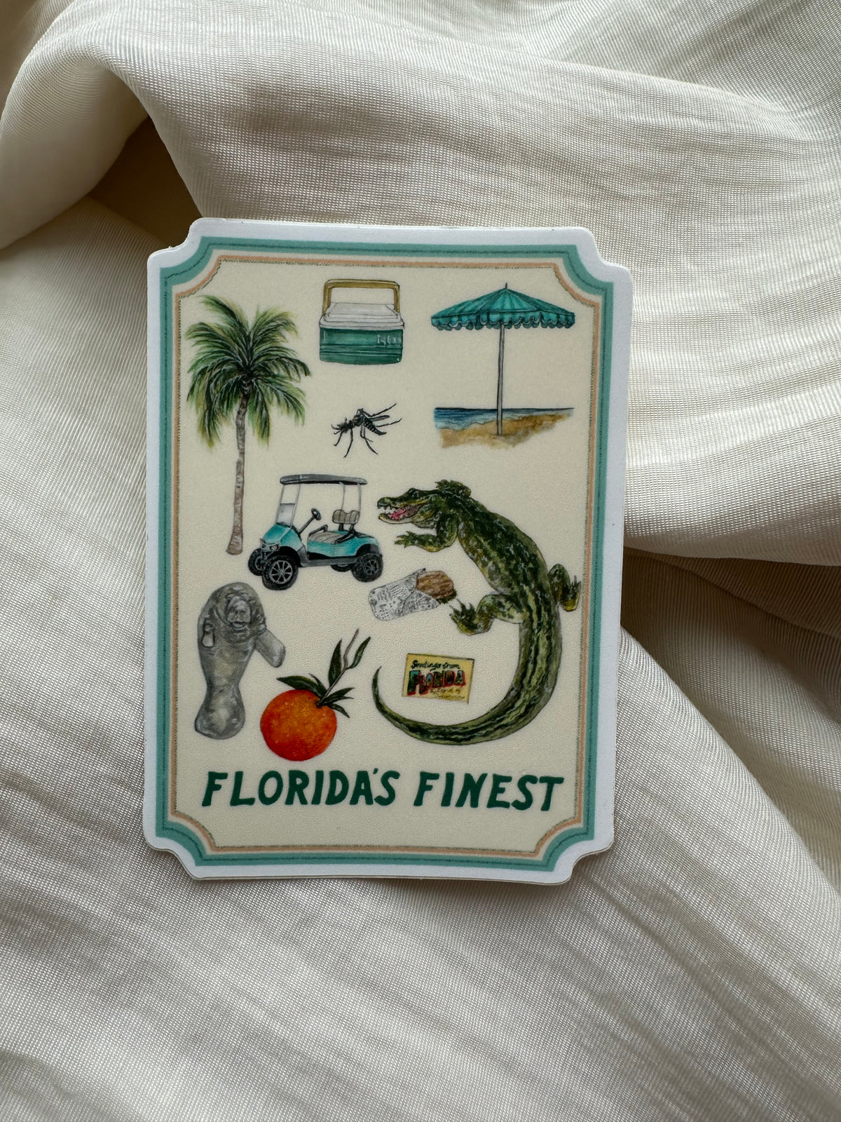 Floridas Finest Sticker